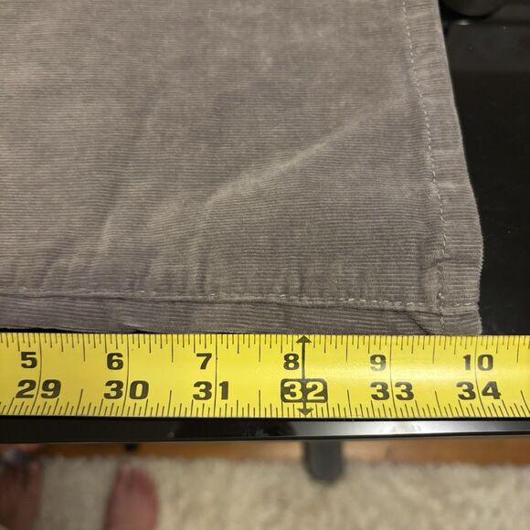 Kut From The Kloth Karen Baby Bootcut Jeans 16 Grey Corduroy NWT Boho Cowgirl - Picture 9 of 9